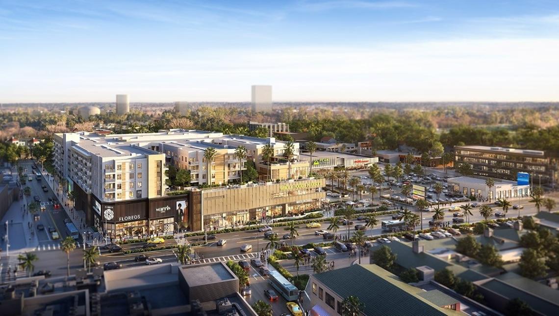 Mixed-use complex unwrapped at 6300 W. 3rd Street in Mid